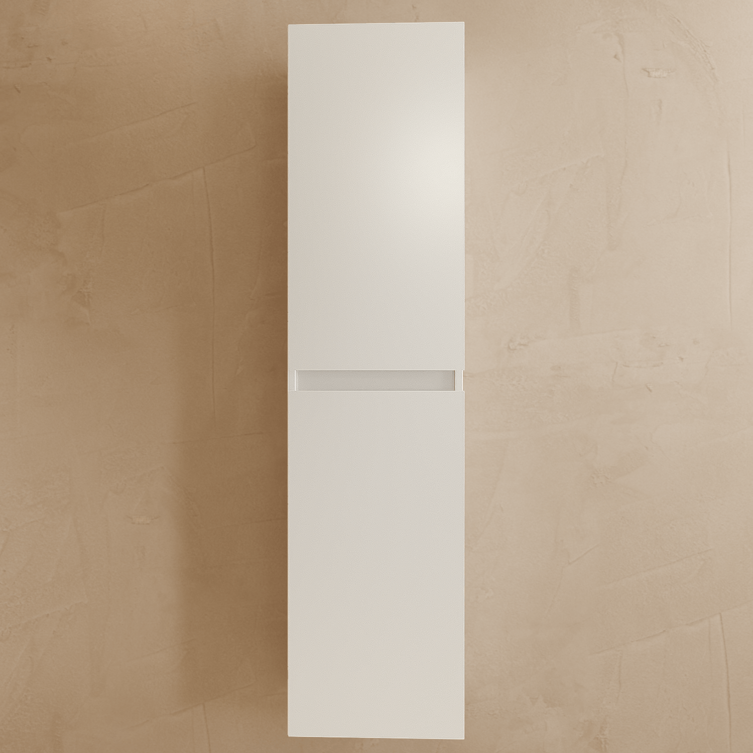 Badmeubelset VERONA 80 cm - Met Kolomkast - Glanzend Wit - Wastafel Wit - lomazoo.com