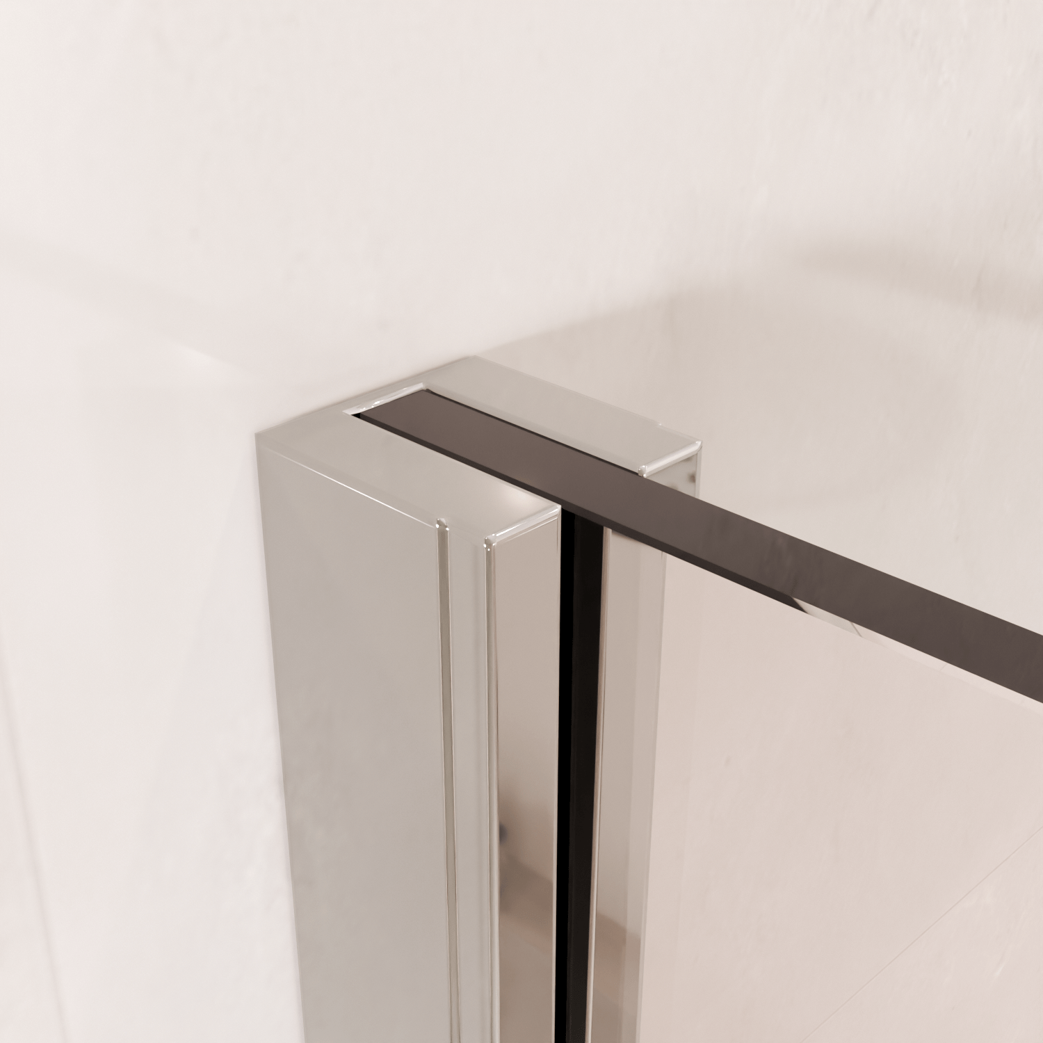 Inloopdouche Lima 60 x 200 cm - Chroom - Nano Coating - lomazoo.com
