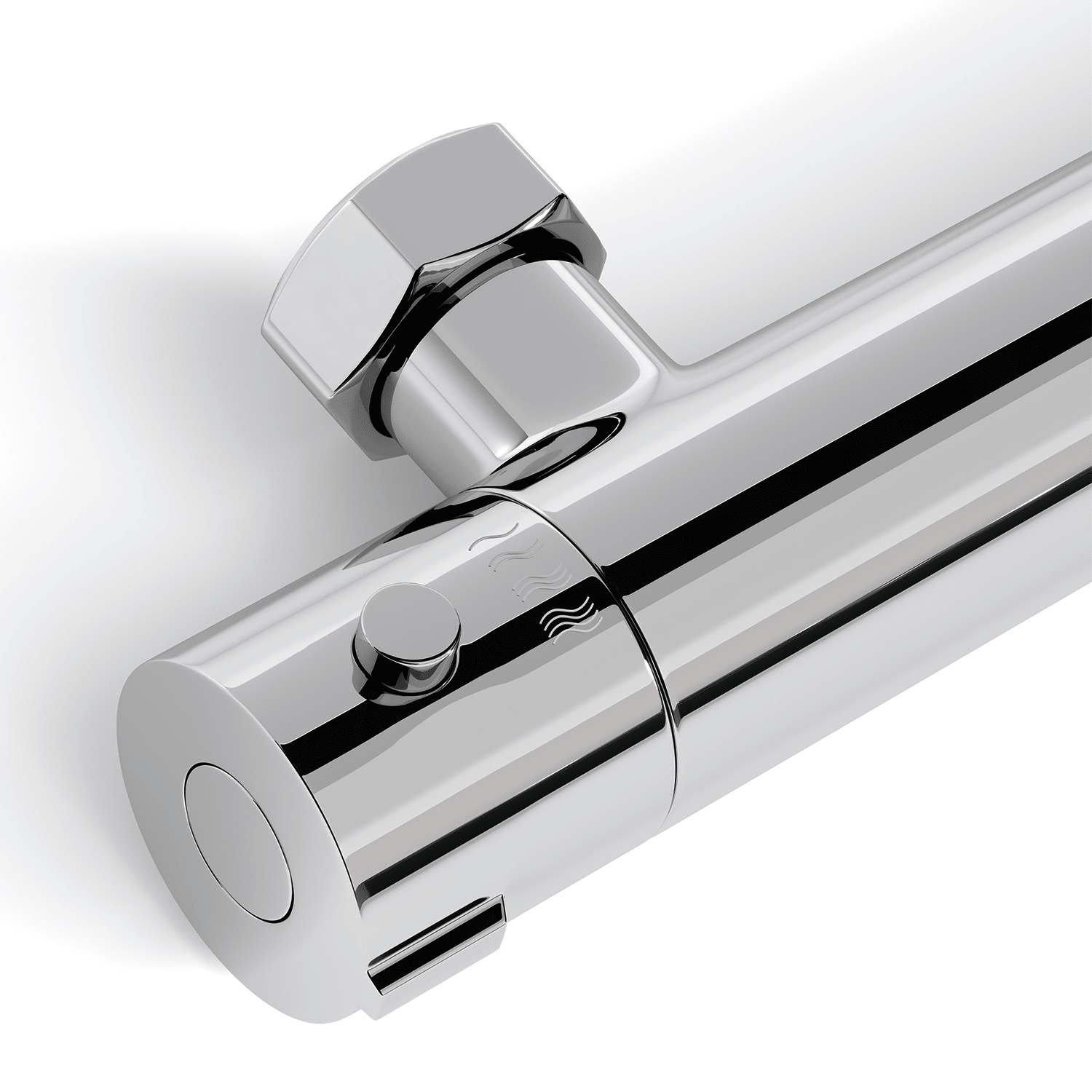 Thermostatische douchekraan Chroom - 15cm - lomazoo.com