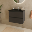MARENZA Noir mat – Vasque noire – 60 cm