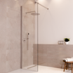 Paroi de douche Lima 60 x 200 cm – Chrome – Revêtement Nano