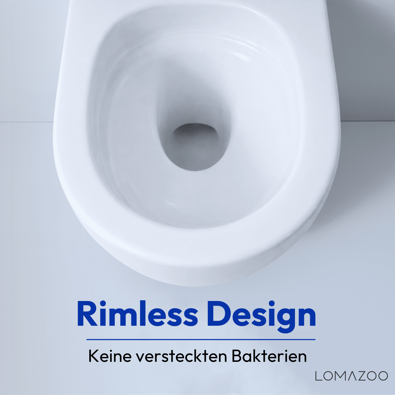 Hangtoilet met Inbouwreservoir - Rond Wit - Drukplaat Rond Gunmetal - Linea - lomazoo.com