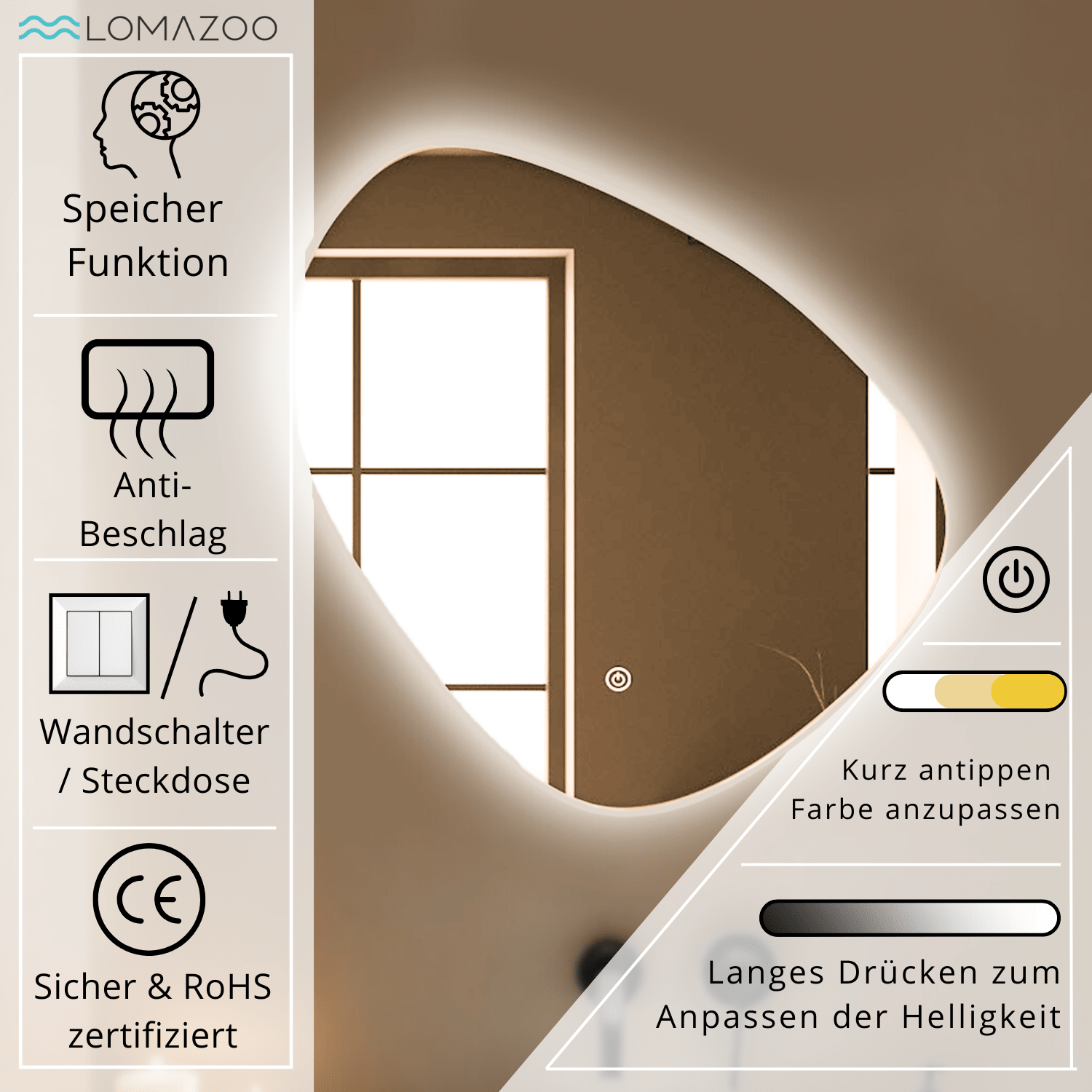 GENEVA - 60 x 60 cm - lomazoo.com