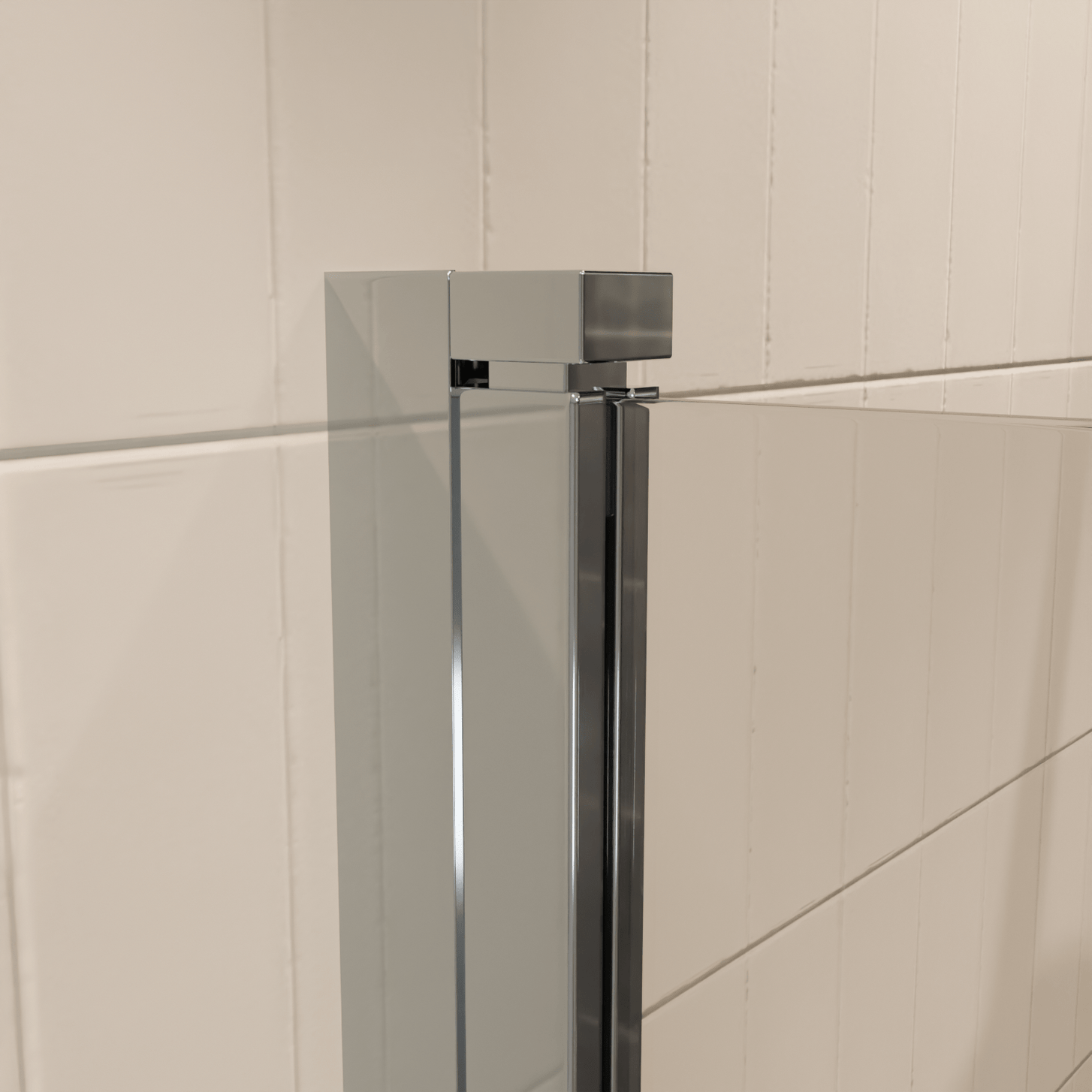 Badwand Palmas 80 x 140 cm - Chroom - Nano Coating - lomazoo.com