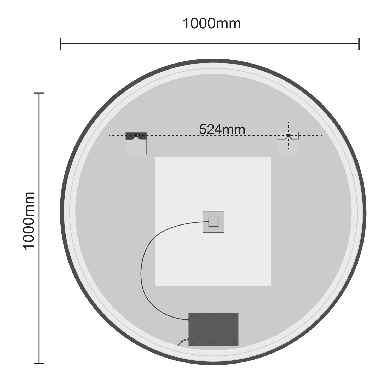 DETROIT - 100 cm (Zwart) - lomazoo.com