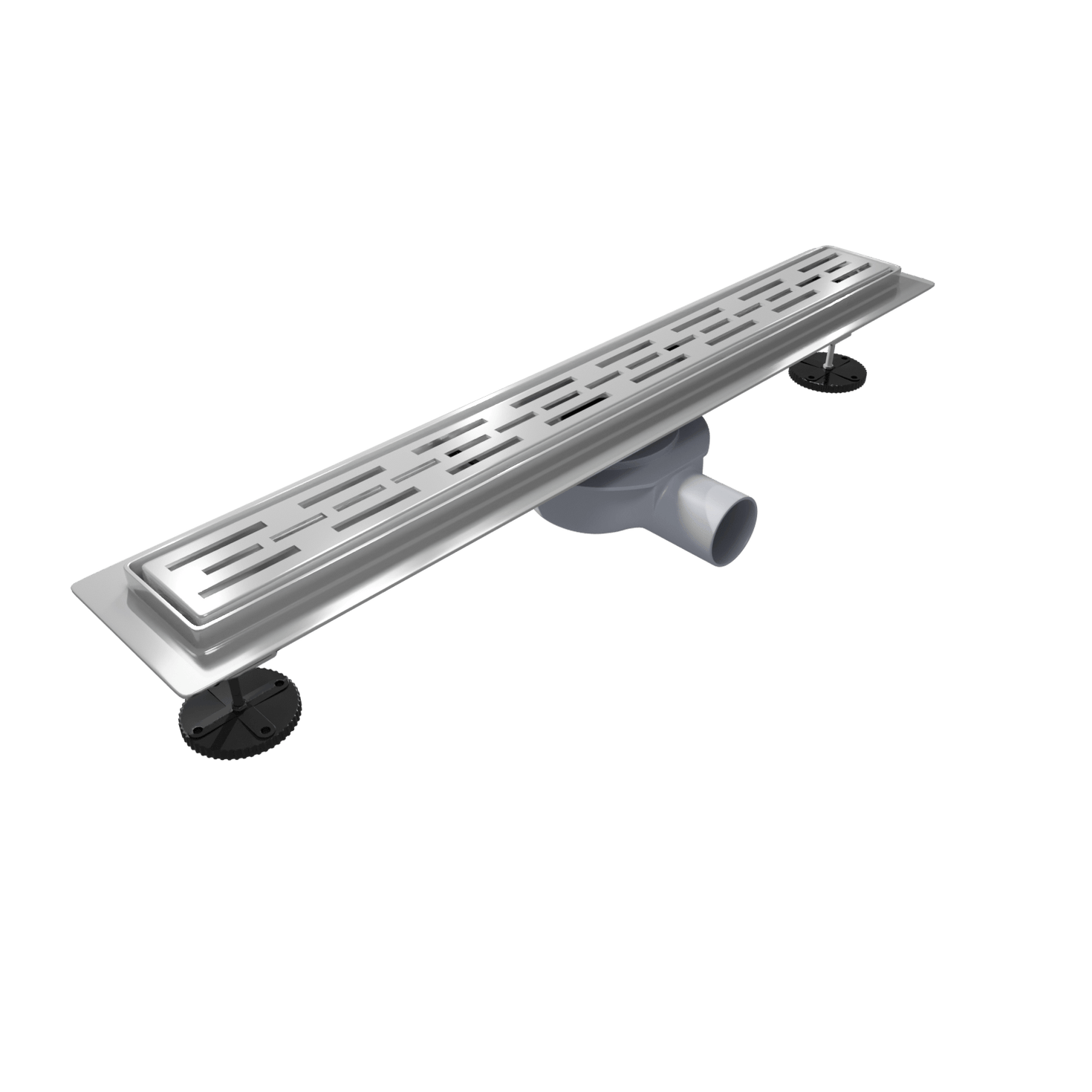 Douchegoot Cayma 60 cm - Geborsteld RVS - lomazoo.com