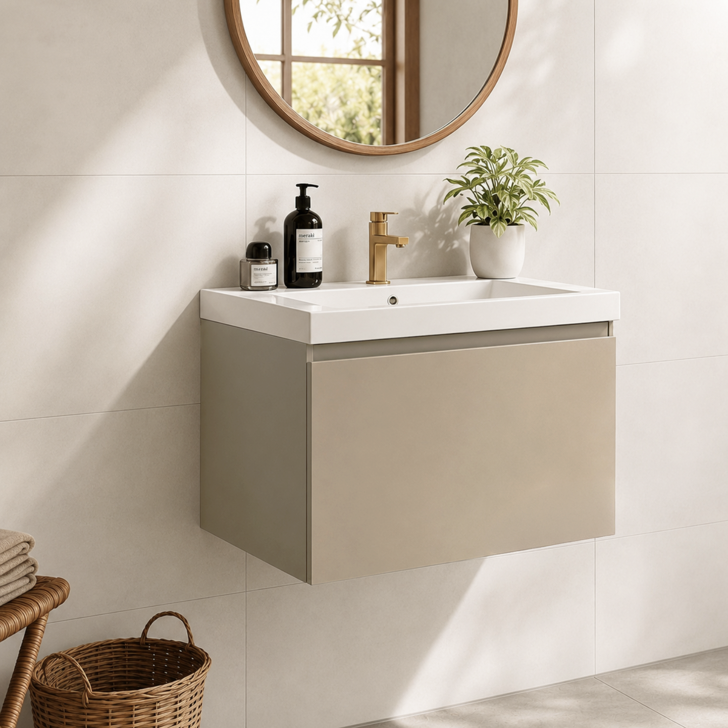 MODENA Greide - Lavabo Blanc - 60cm