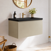 MODENA Greide - Lavabo Noir - 80cm