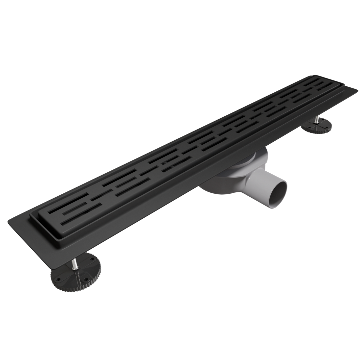 Caniveau de douche Cayma 80 cm - Noir mat