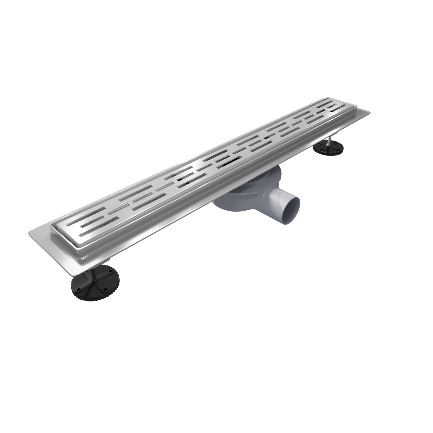 Caniveau de douche Cayma 80 cm - Inox brossé