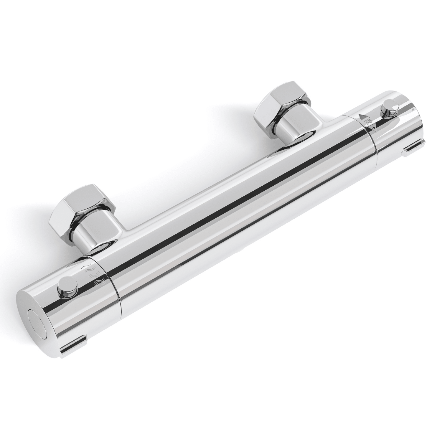 Thermostatische douchekraan Chroom - 15cm - lomazoo.com