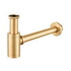 Siphon lavabo 44 mm – Doré